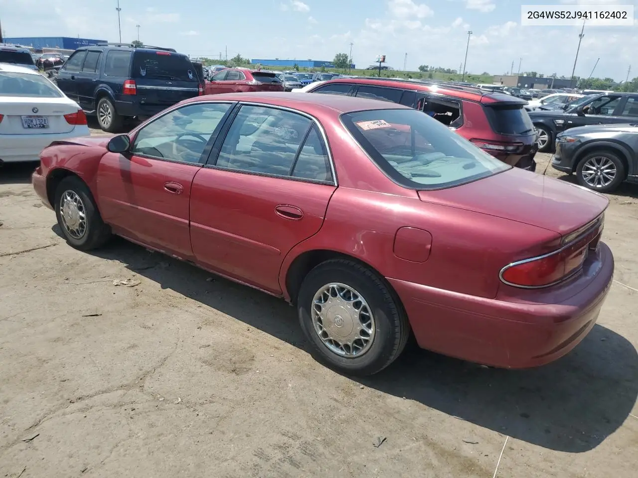 2004 Buick Century Custom VIN: 2G4WS52J941162402 Lot: 63384165