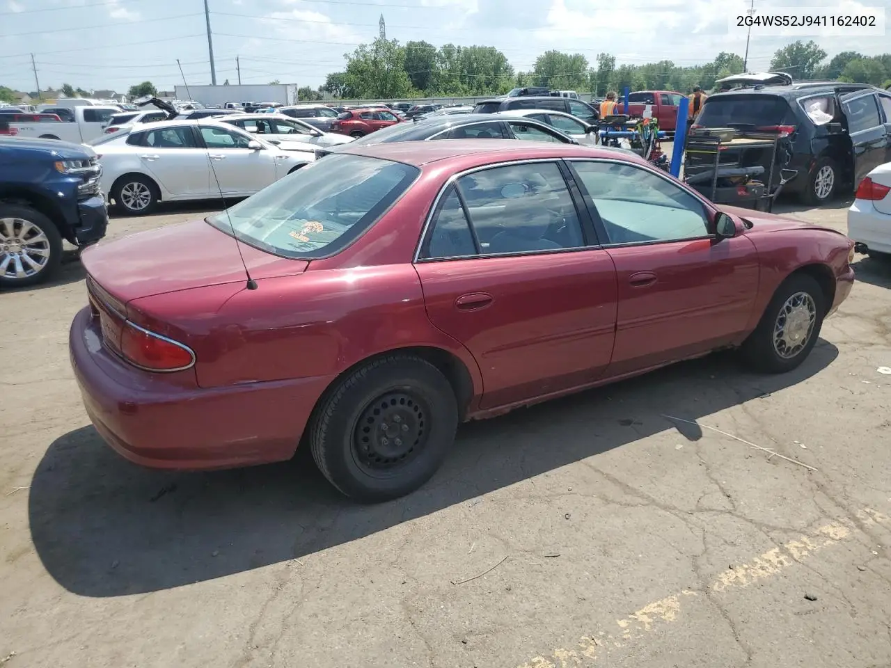 2004 Buick Century Custom VIN: 2G4WS52J941162402 Lot: 63384165