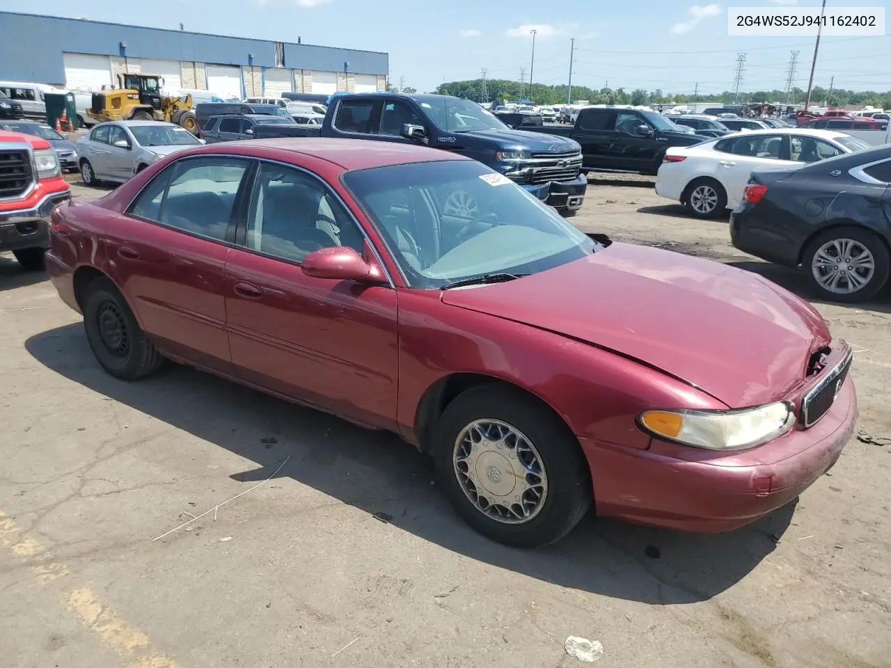 2004 Buick Century Custom VIN: 2G4WS52J941162402 Lot: 63384165