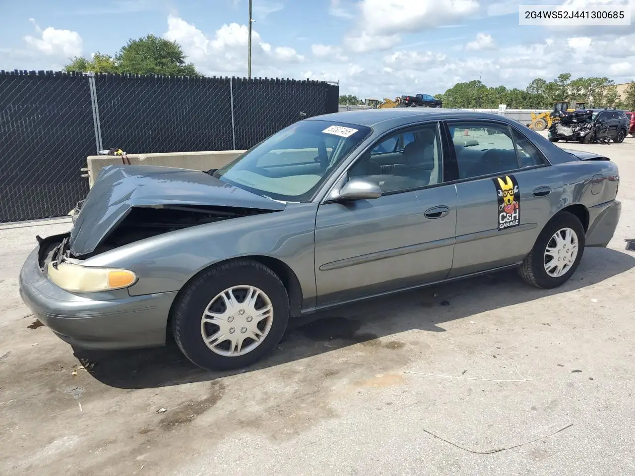 2004 Buick Century Custom VIN: 2G4WS52J441300685 Lot: 63507465