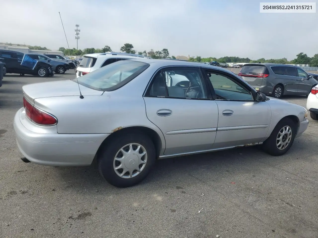 2004 Buick Century Custom VIN: 2G4WS52J241315721 Lot: 63531735