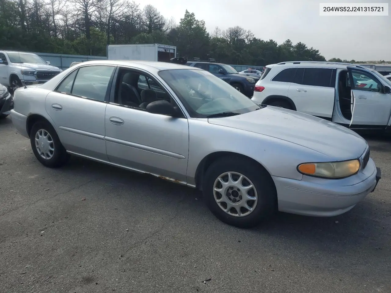 2004 Buick Century Custom VIN: 2G4WS52J241315721 Lot: 63531735