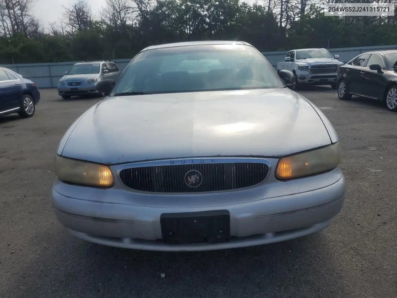 2004 Buick Century Custom VIN: 2G4WS52J241315721 Lot: 63531735