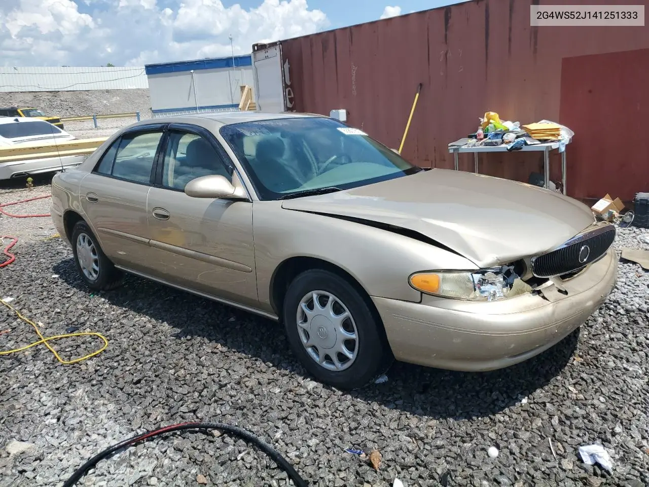 2004 Buick Century Custom VIN: 2G4WS52J141251333 Lot: 63801815