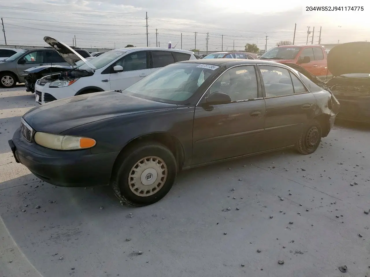 2004 Buick Century Custom VIN: 2G4WS52J941174775 Lot: 64781155