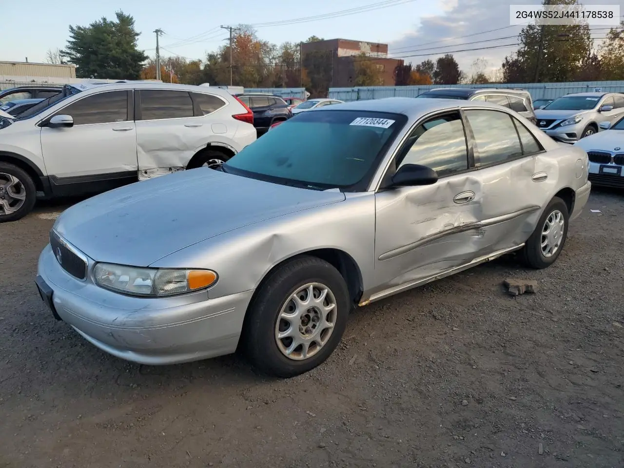 2004 Buick Century Custom VIN: 2G4WS52J441178538 Lot: 77120344