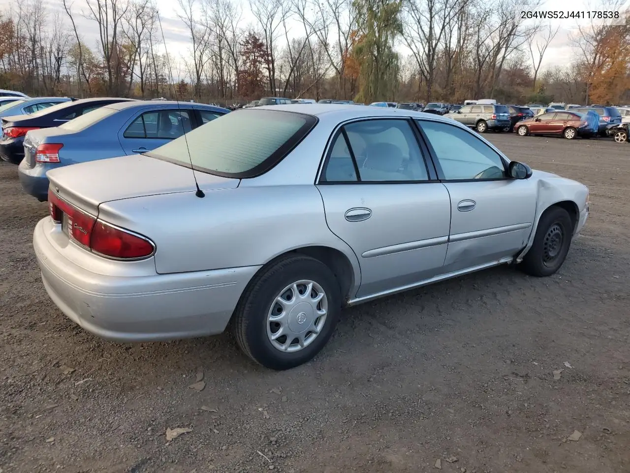2004 Buick Century Custom VIN: 2G4WS52J441178538 Lot: 77120344