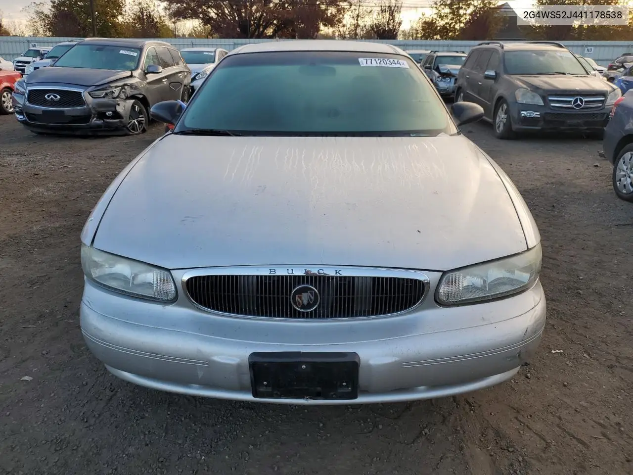 2004 Buick Century Custom VIN: 2G4WS52J441178538 Lot: 77120344