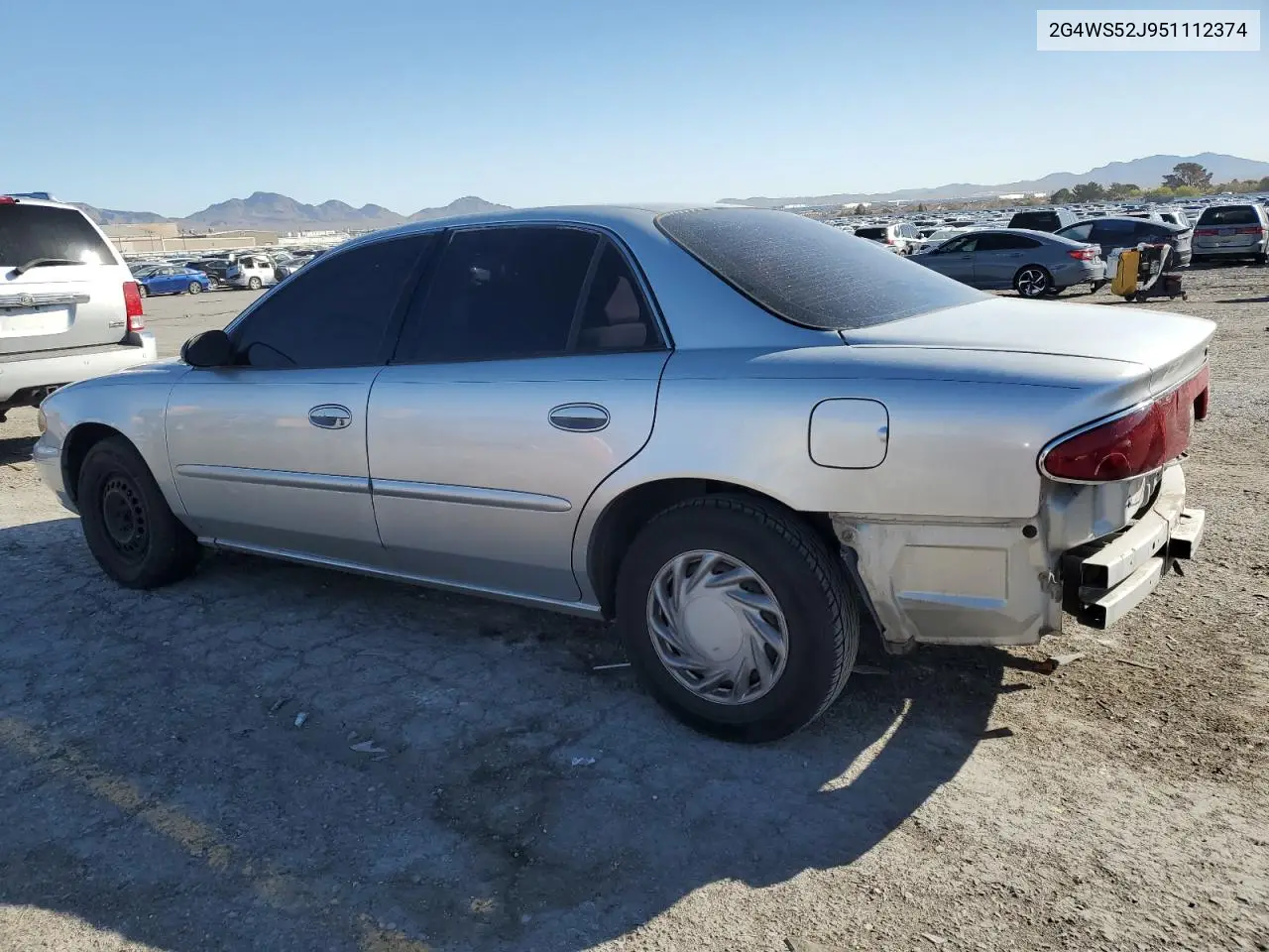 2005 Buick Century Custom VIN: 2G4WS52J951112374 Lot: 48079455