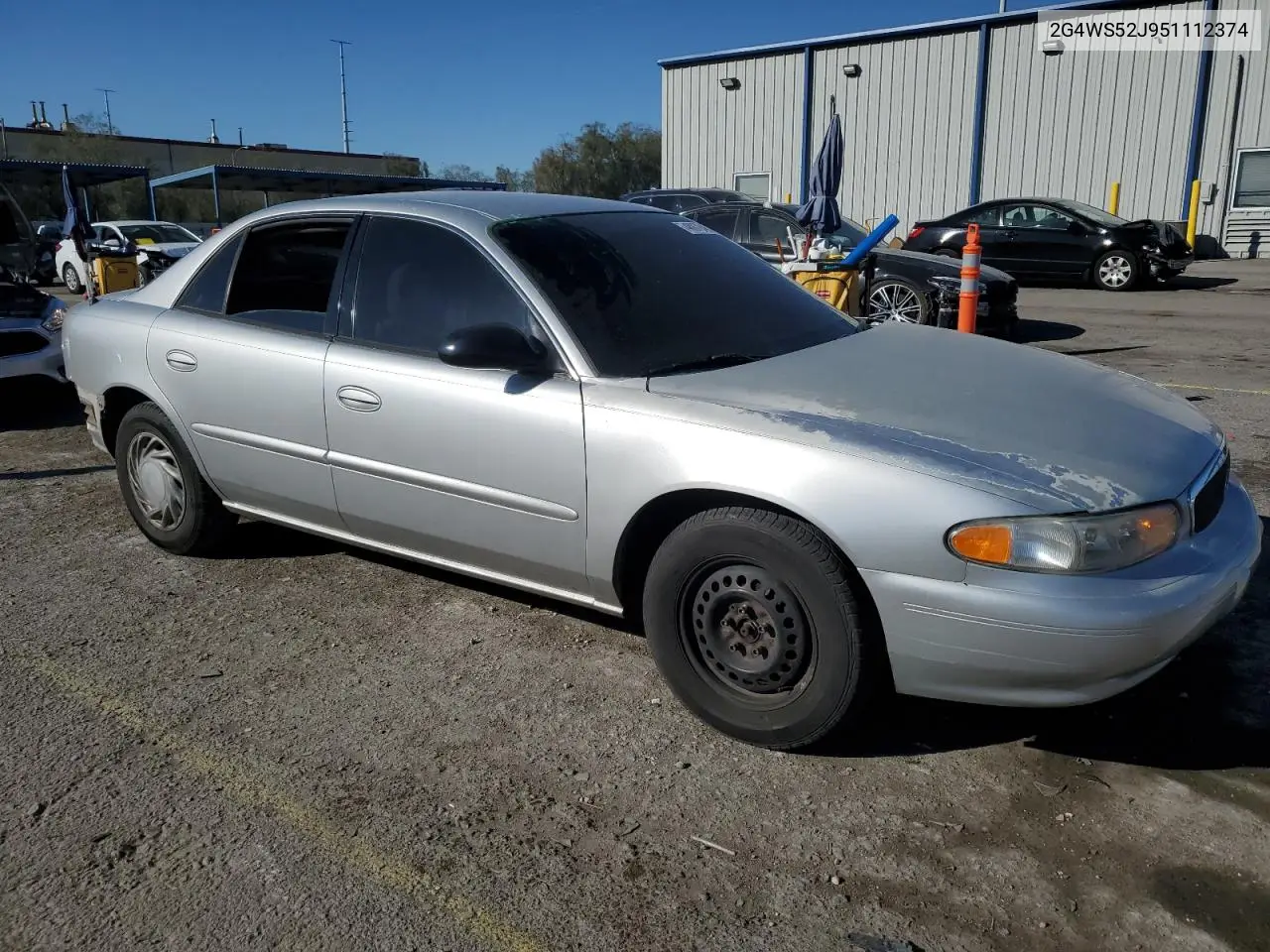 2005 Buick Century Custom VIN: 2G4WS52J951112374 Lot: 48079455