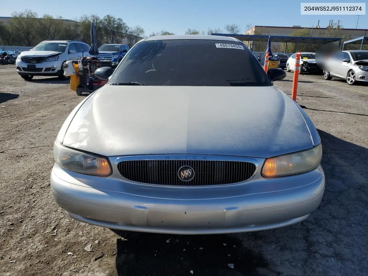 2005 Buick Century Custom VIN: 2G4WS52J951112374 Lot: 48079455