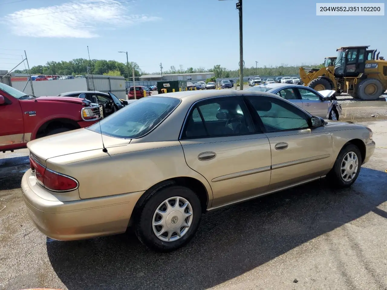2005 Buick Century Custom VIN: 2G4WS52J351102200 Lot: 53393965