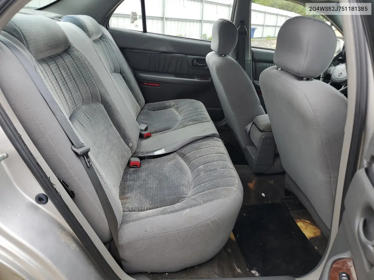 2005 Buick Century Custom VIN: 2G4WS52J751181385 Lot: 55843145