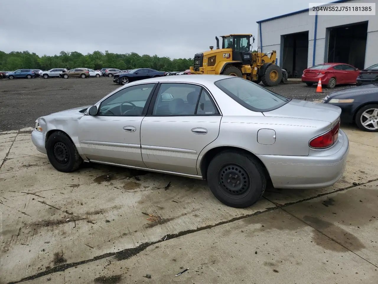 2005 Buick Century Custom VIN: 2G4WS52J751181385 Lot: 55843145