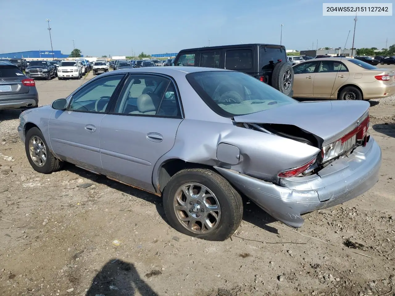 2005 Buick Century Custom VIN: 2G4WS52J151127242 Lot: 60272545