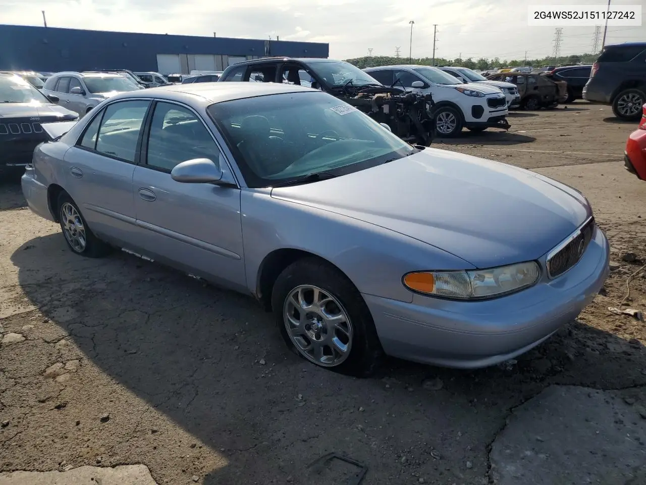 2005 Buick Century Custom VIN: 2G4WS52J151127242 Lot: 60272545