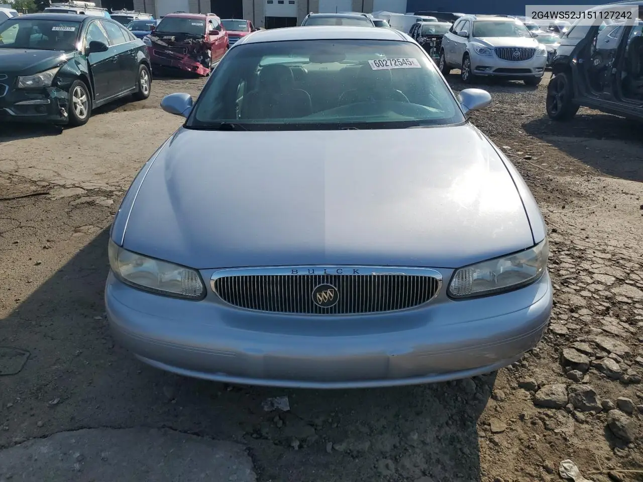 2005 Buick Century Custom VIN: 2G4WS52J151127242 Lot: 60272545