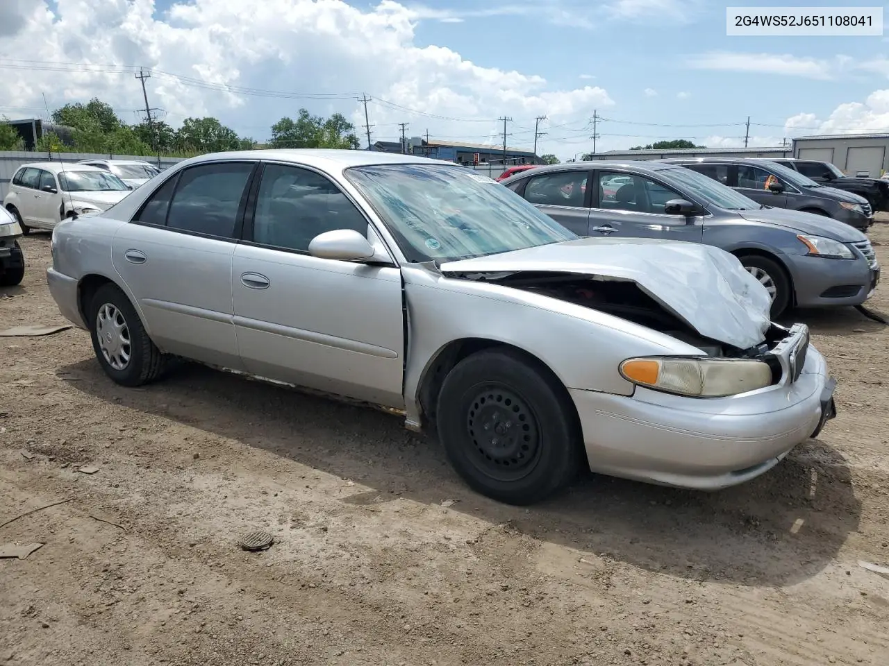 2005 Buick Century Custom VIN: 2G4WS52J651108041 Lot: 61667295