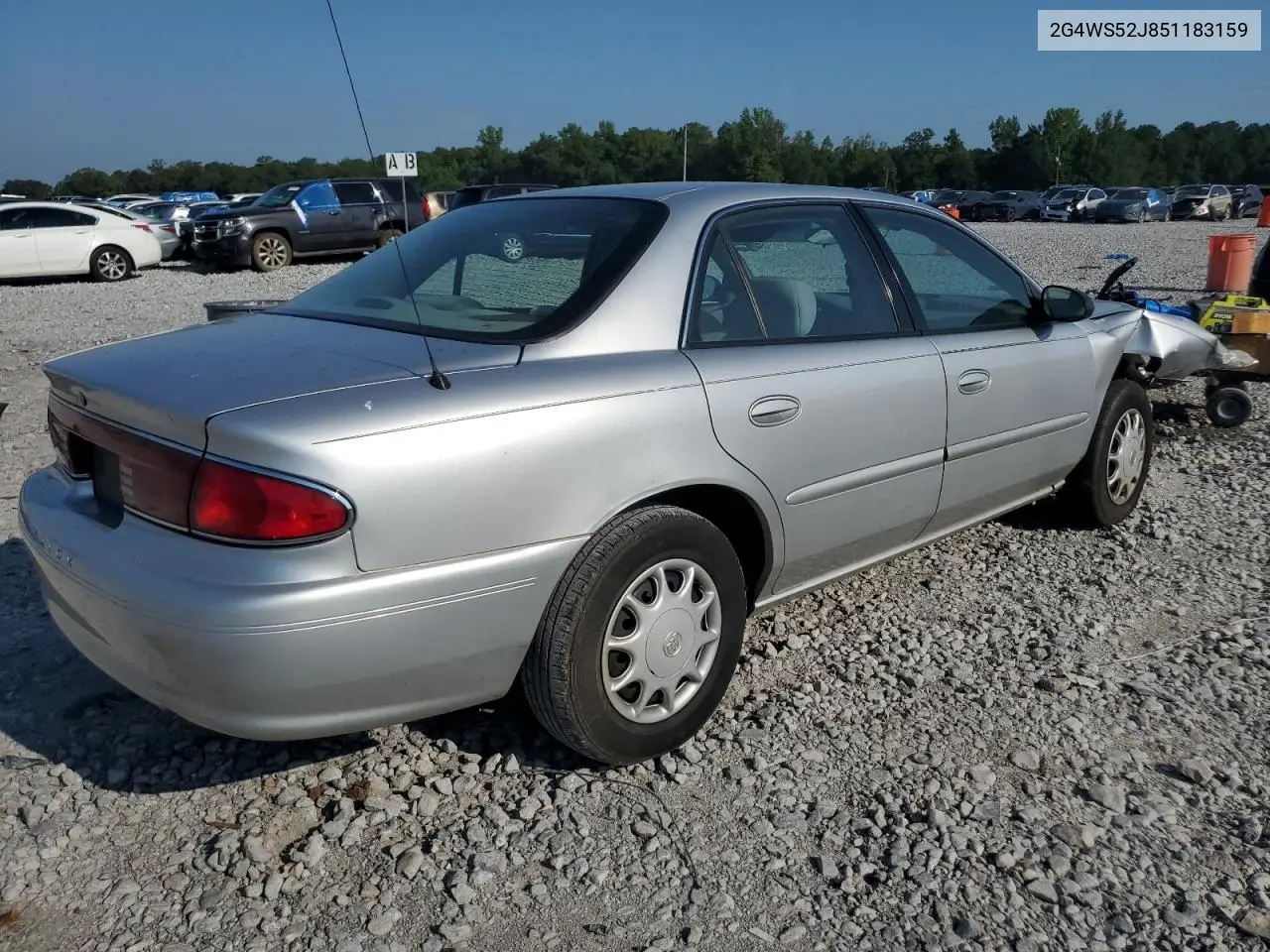 2005 Buick Century Custom VIN: 2G4WS52J851183159 Lot: 61682835