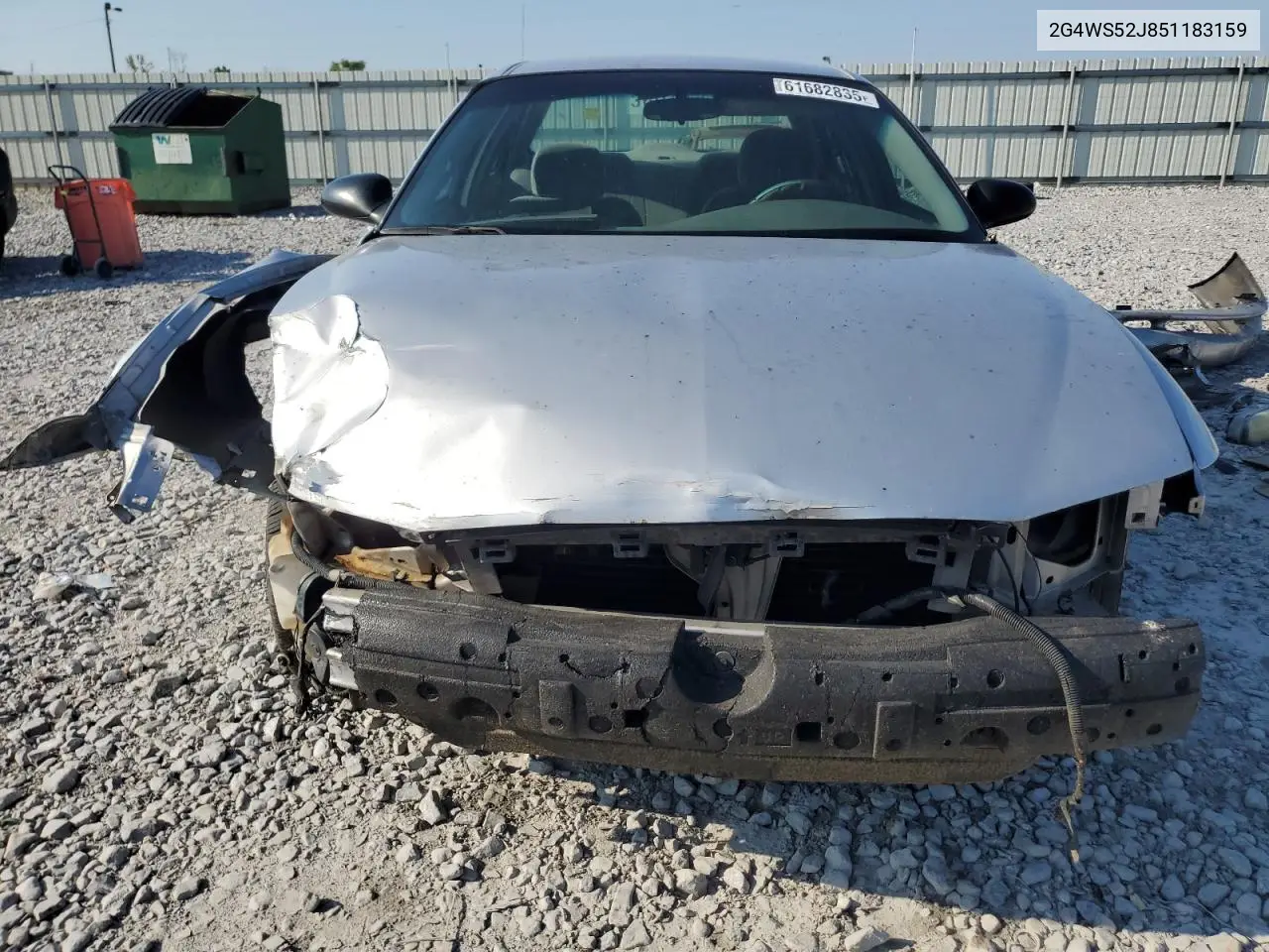 2005 Buick Century Custom VIN: 2G4WS52J851183159 Lot: 61682835