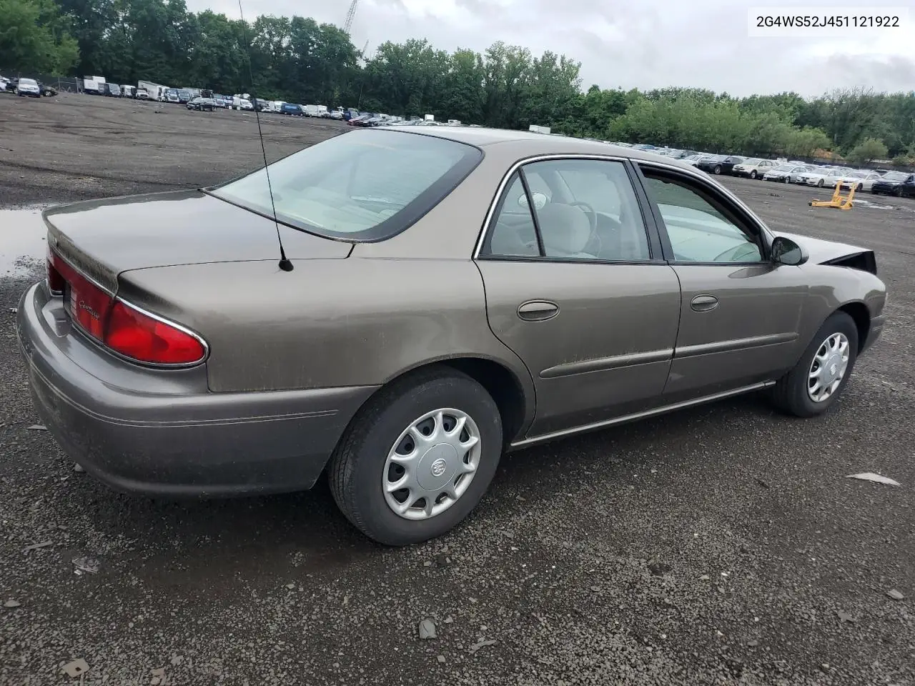 2005 Buick Century Custom VIN: 2G4WS52J451121922 Lot: 63006975