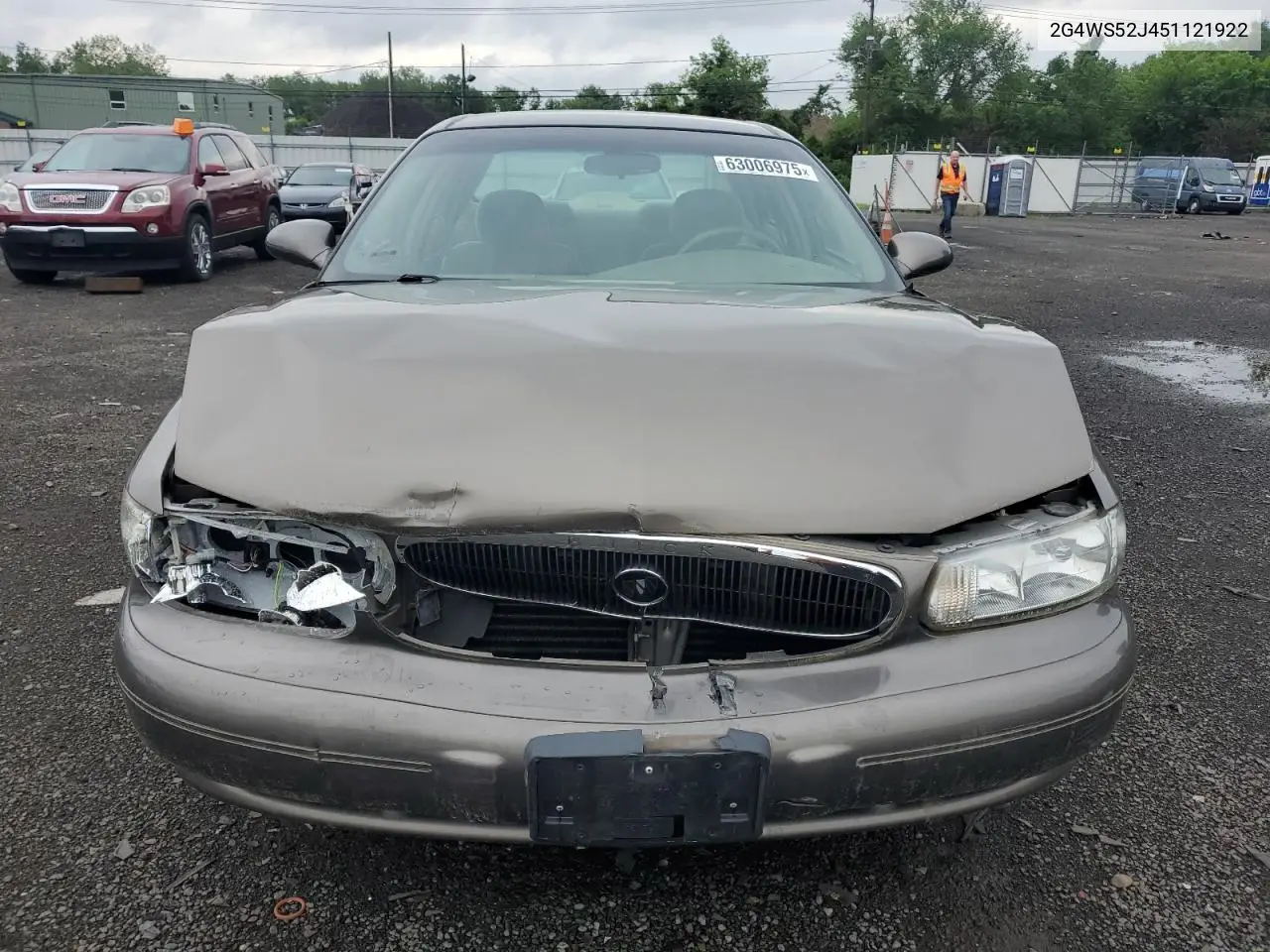 2005 Buick Century Custom VIN: 2G4WS52J451121922 Lot: 63006975