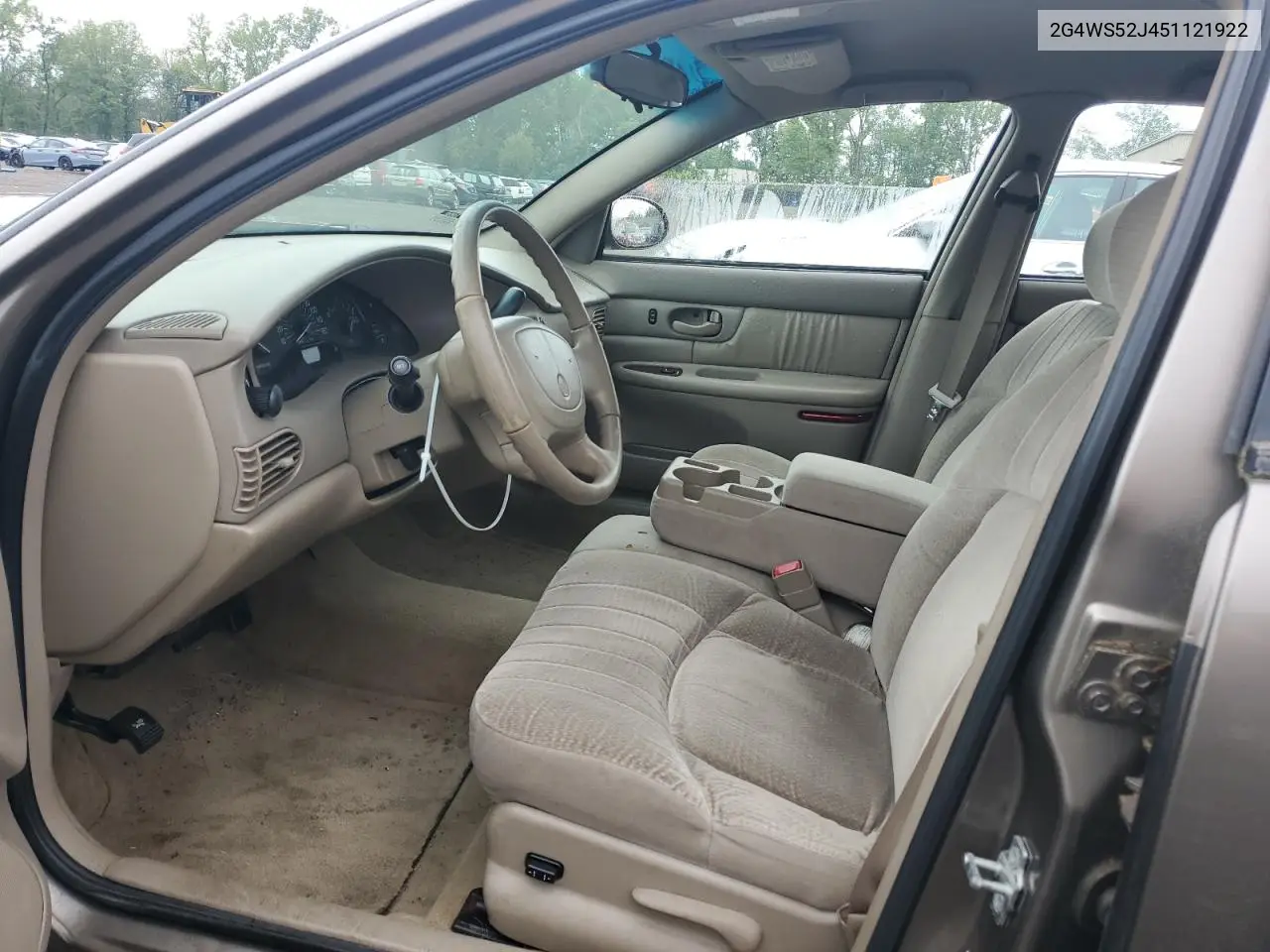 2005 Buick Century Custom VIN: 2G4WS52J451121922 Lot: 63006975