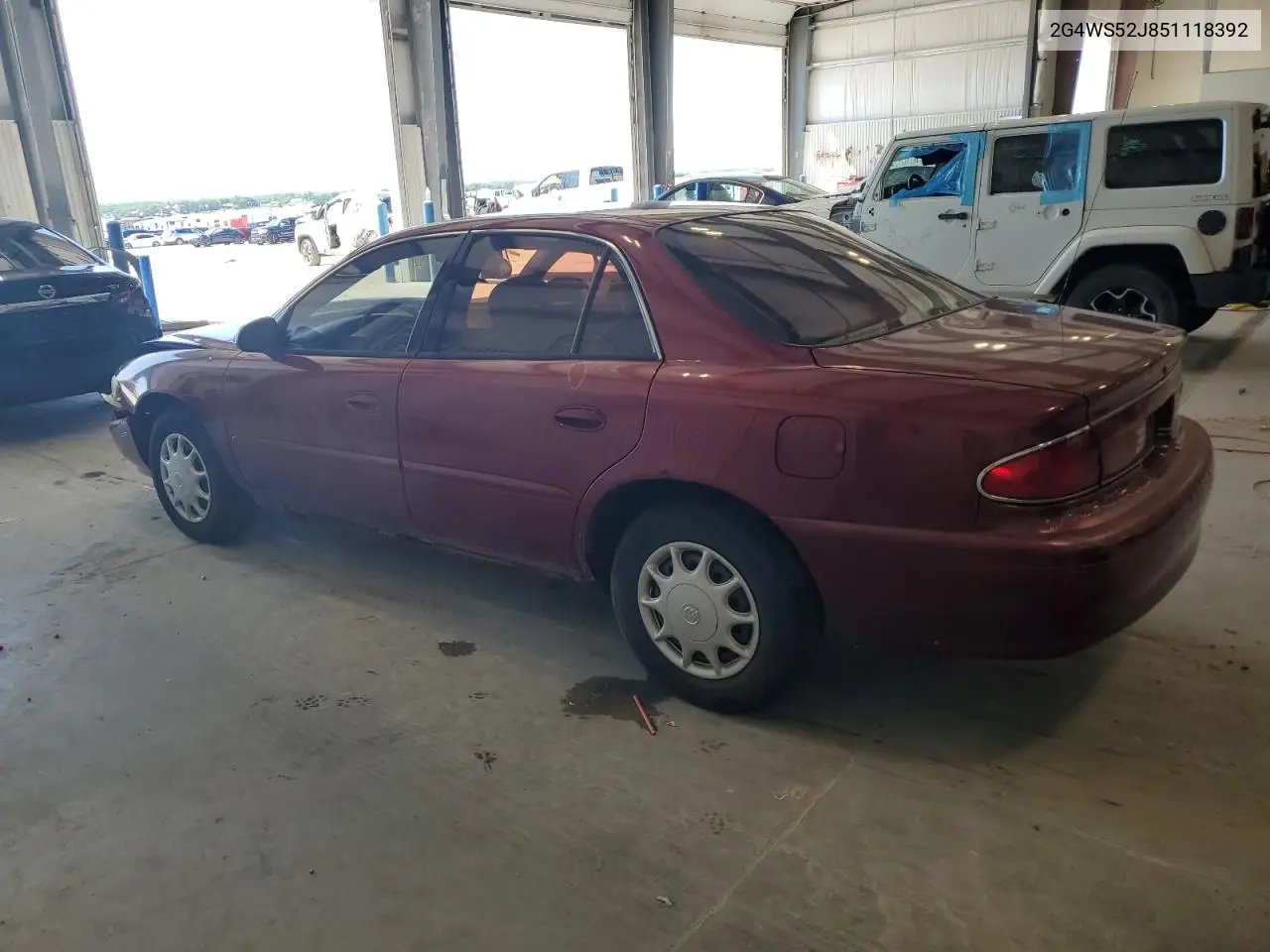 2005 Buick Century Custom VIN: 2G4WS52J851118392 Lot: 63805385