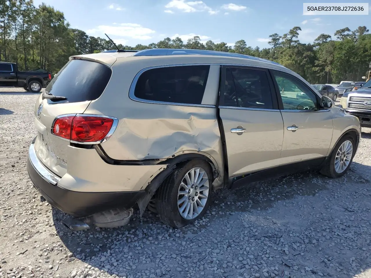 2008 Buick Enclave Cxl VIN: 5GAER23708J272636 Lot: 53093425