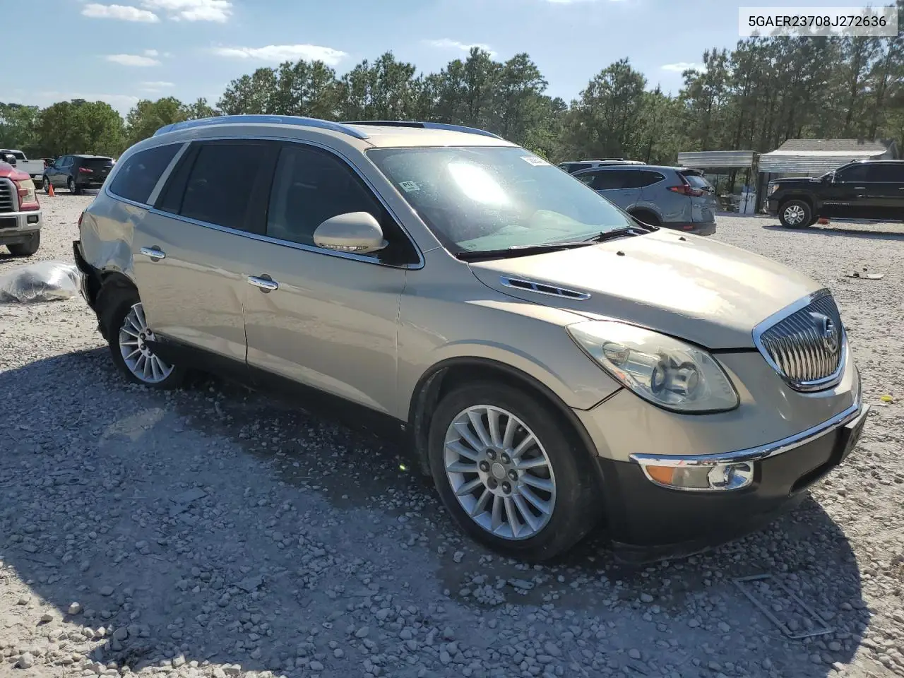 2008 Buick Enclave Cxl VIN: 5GAER23708J272636 Lot: 53093425
