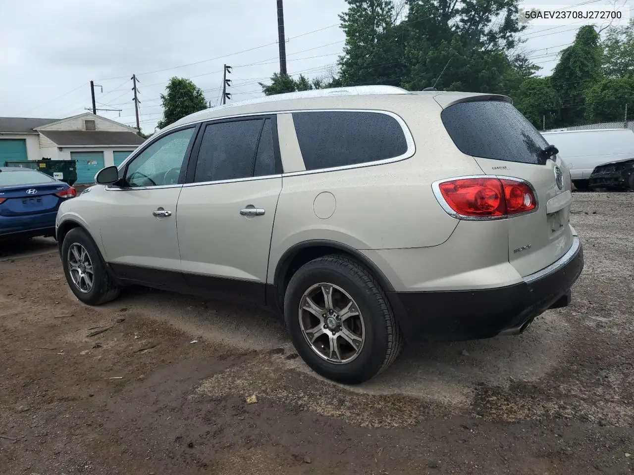 2008 Buick Enclave Cxl VIN: 5GAEV23708J272700 Lot: 62563975
