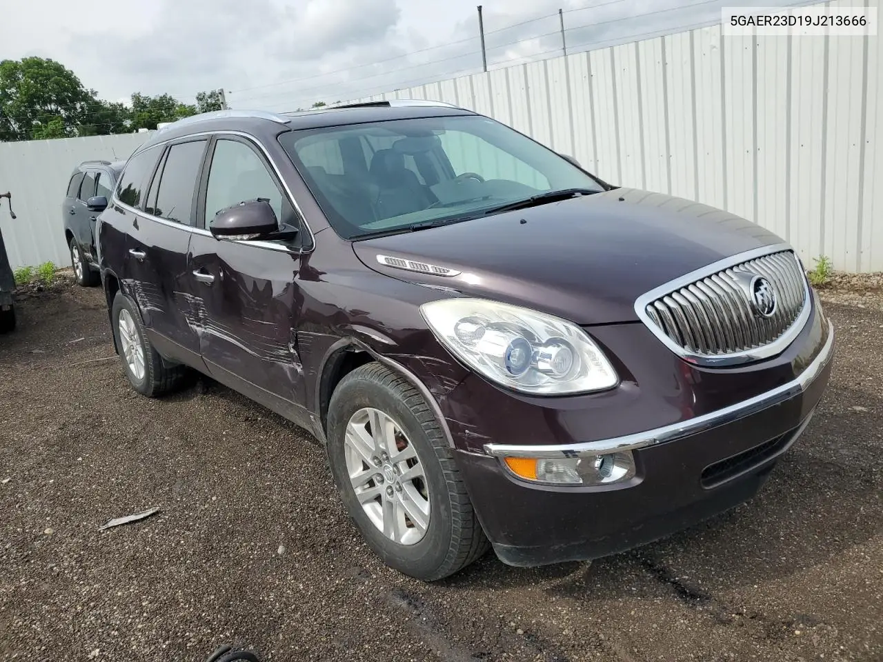 2009 Buick Enclave Cxl VIN: 5GAER23D19J213666 Lot: 62460855