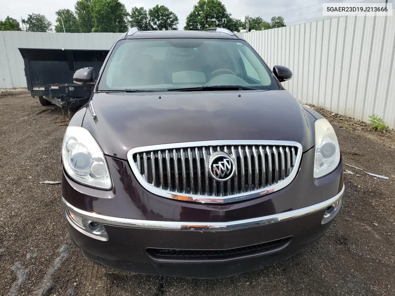2009 Buick Enclave Cxl VIN: 5GAER23D19J213666 Lot: 62460855