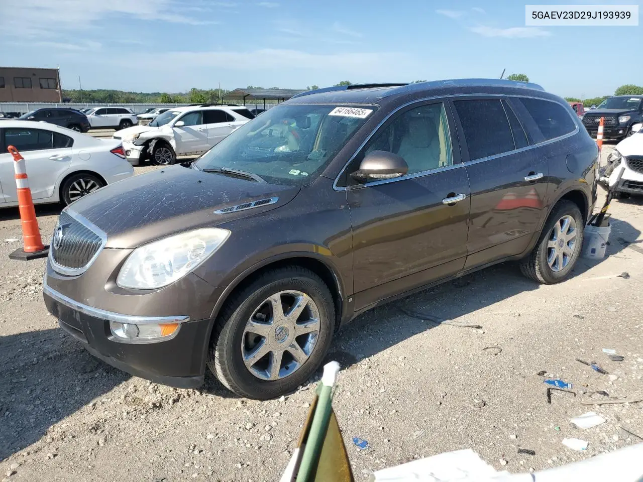 2009 Buick Enclave Cxl VIN: 5GAEV23D29J193939 Lot: 64166465