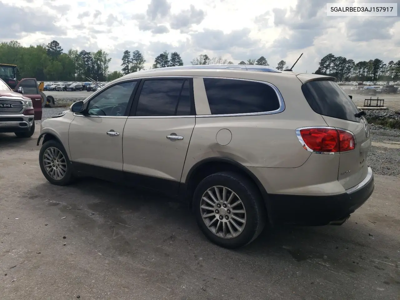 2010 Buick Enclave Cxl VIN: 5GALRBED3AJ157917 Lot: 52337915