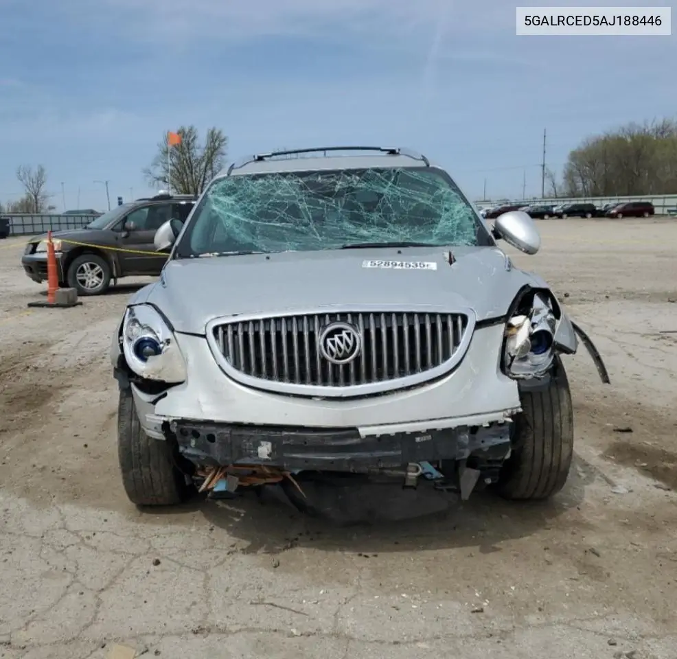 2010 Buick Enclave Cxl VIN: 5GALRCED5AJ188446 Lot: 52894535