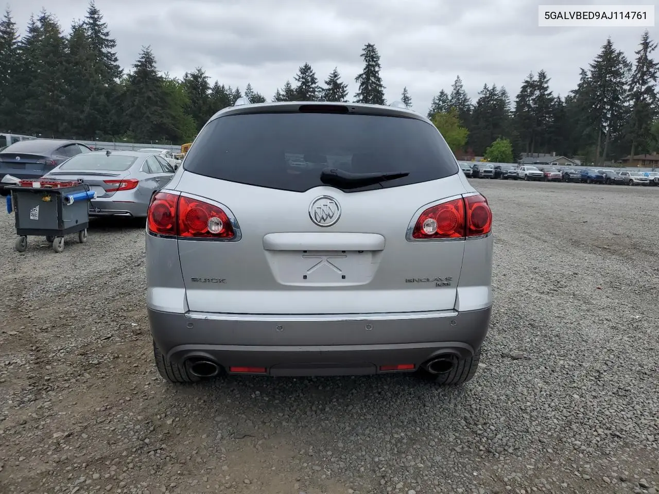 2010 Buick Enclave Cxl VIN: 5GALVBED9AJ114761 Lot: 56744935