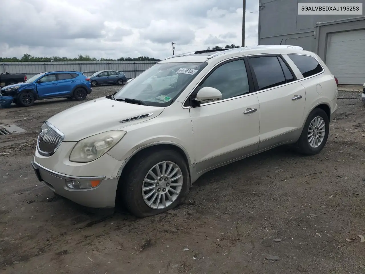 2010 Buick Enclave Cxl VIN: 5GALVBEDXAJ195253 Lot: 64426725