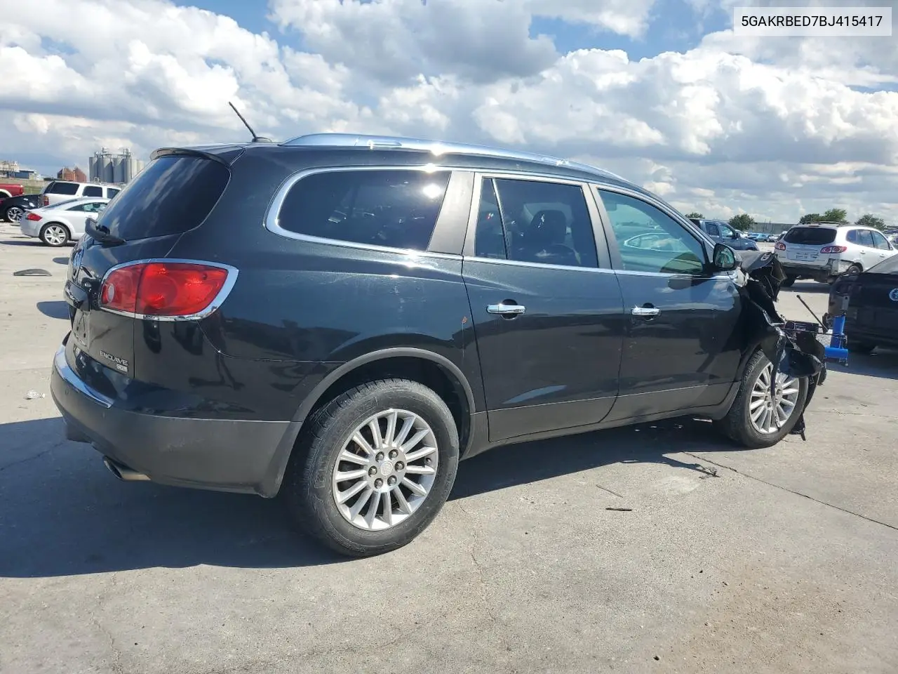 2011 Buick Enclave Cxl VIN: 5GAKRBED7BJ415417 Lot: 55973765