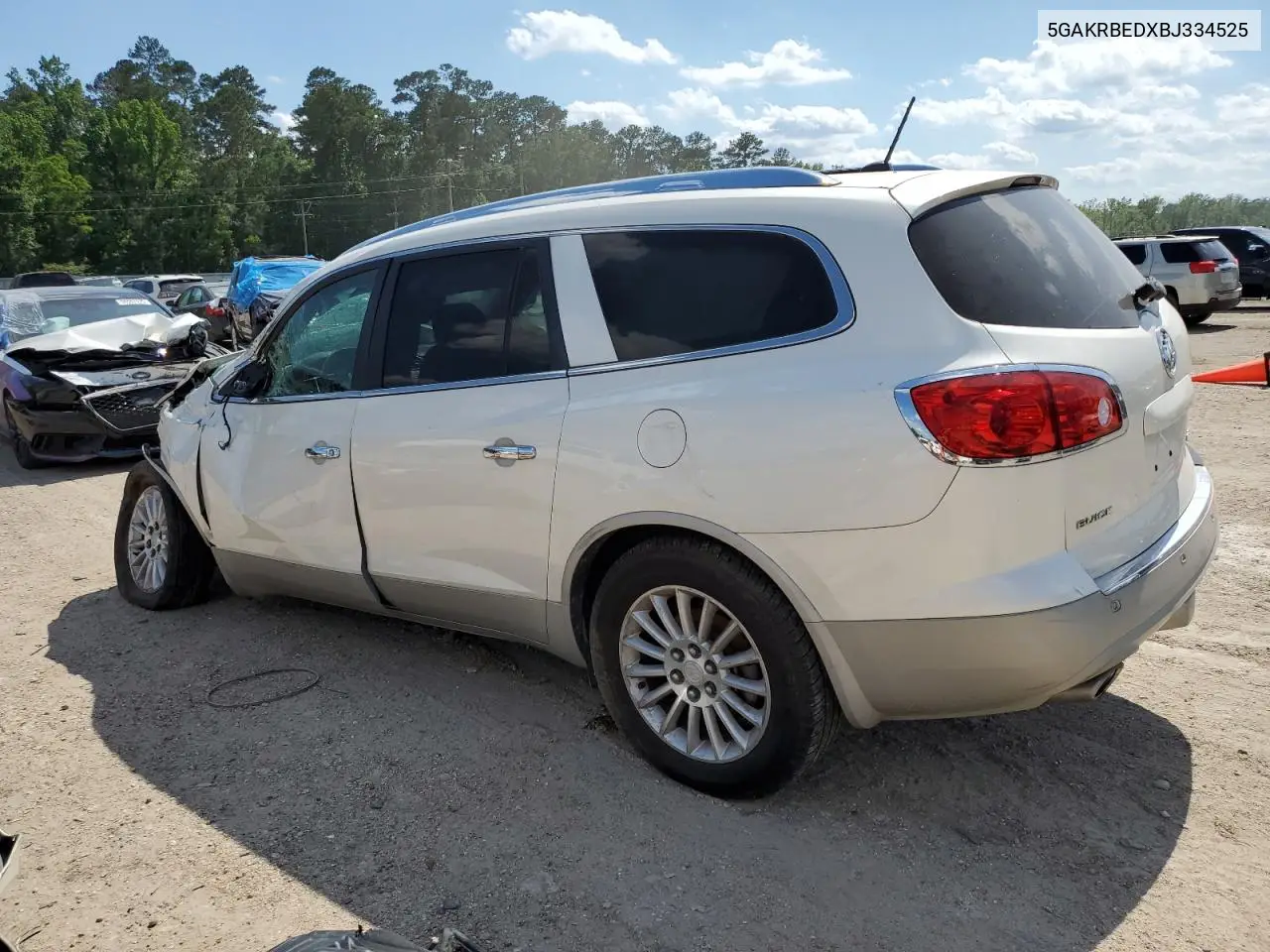 2011 Buick Enclave Cxl VIN: 5GAKRBEDXBJ334525 Lot: 56516205