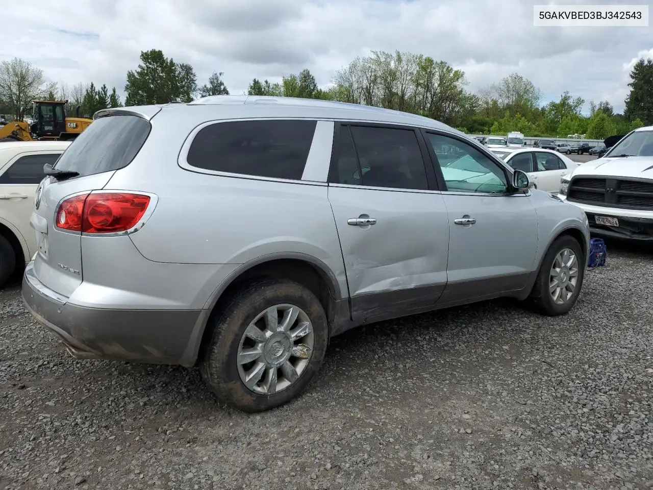 2011 Buick Enclave Cxl VIN: 5GAKVBED3BJ342543 Lot: 56655295
