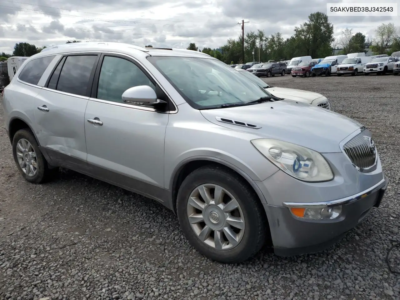 2011 Buick Enclave Cxl VIN: 5GAKVBED3BJ342543 Lot: 56655295