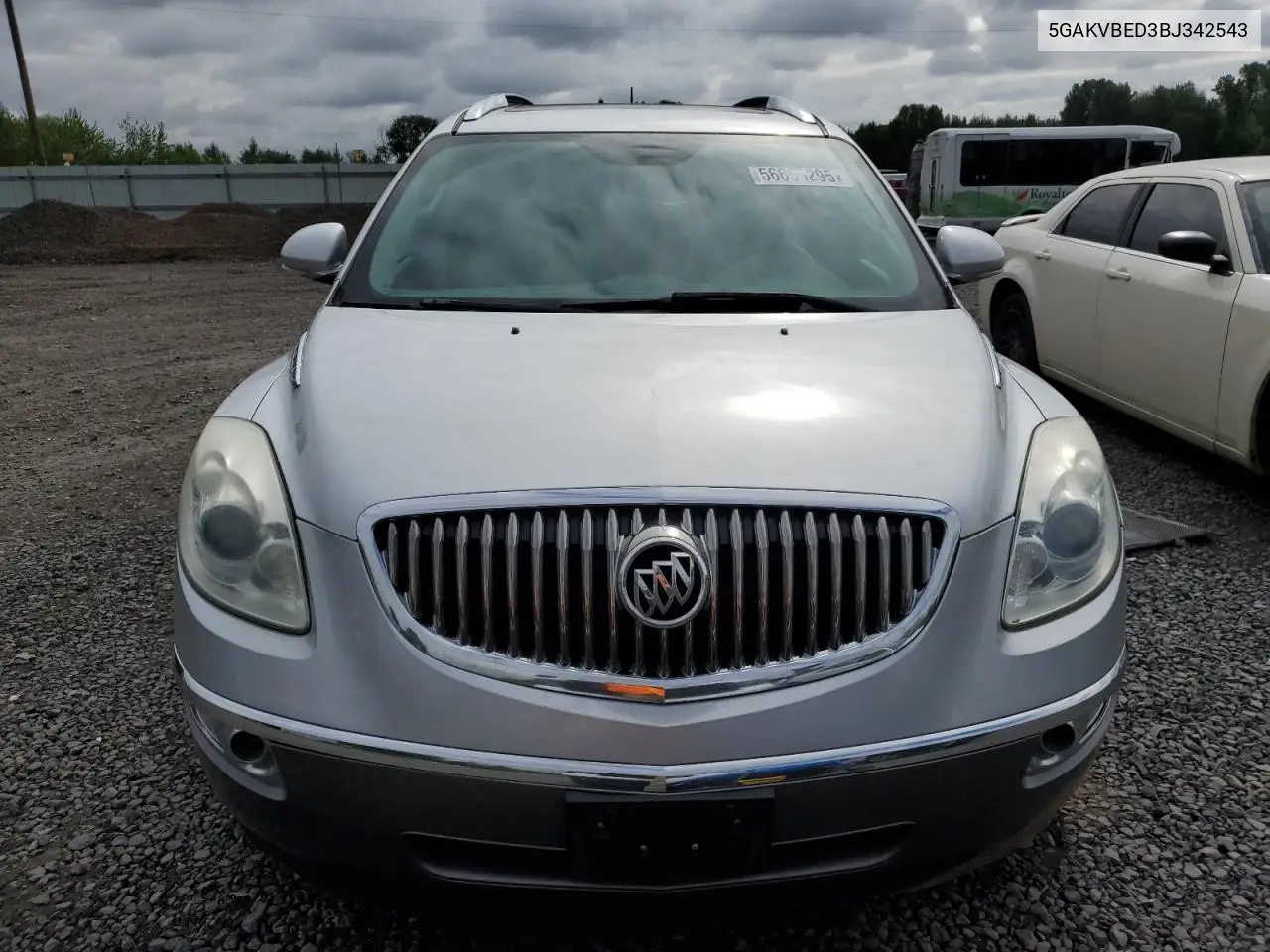 2011 Buick Enclave Cxl VIN: 5GAKVBED3BJ342543 Lot: 56655295