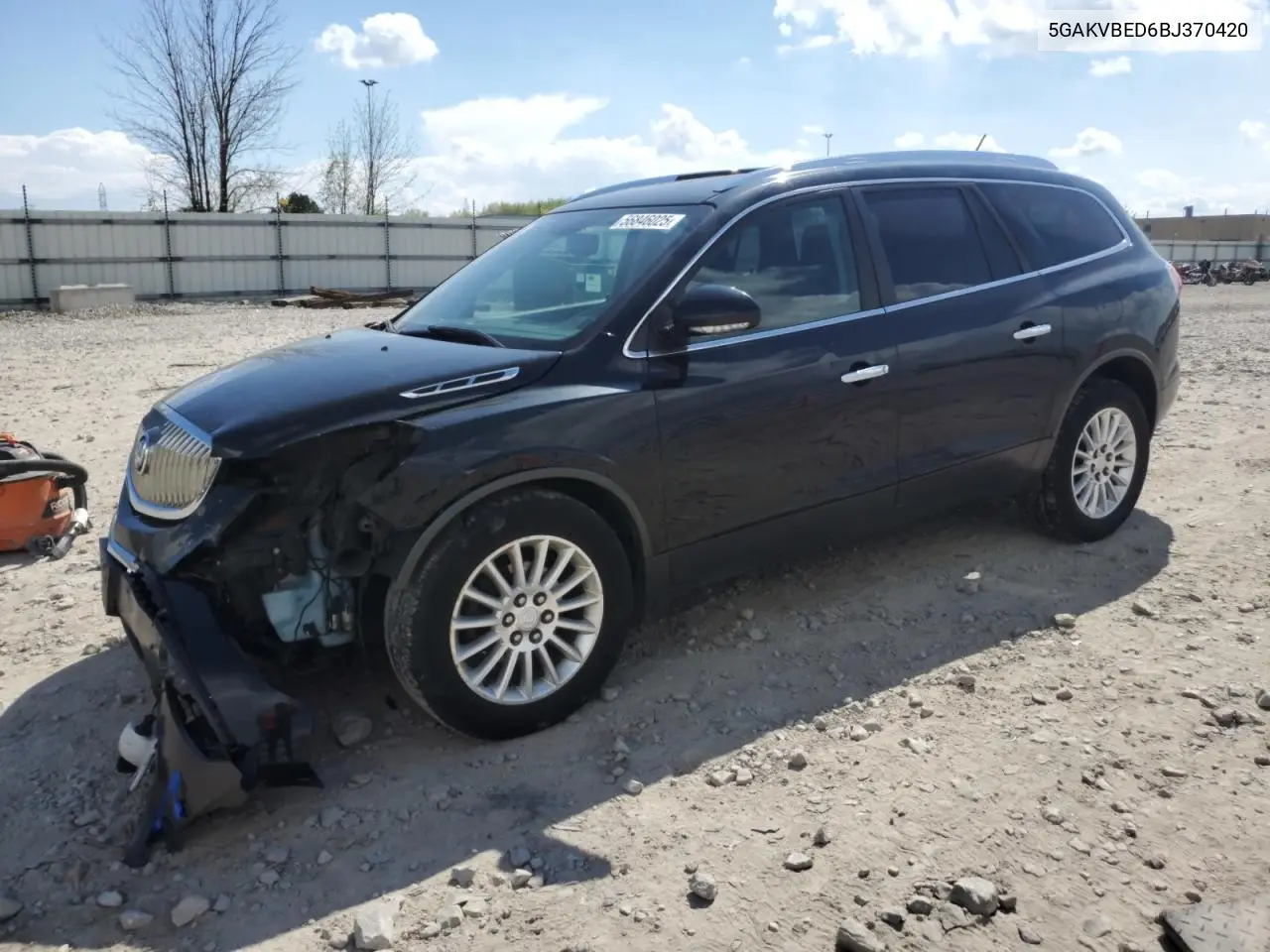 2011 Buick Enclave Cxl VIN: 5GAKVBED6BJ370420 Lot: 56846025