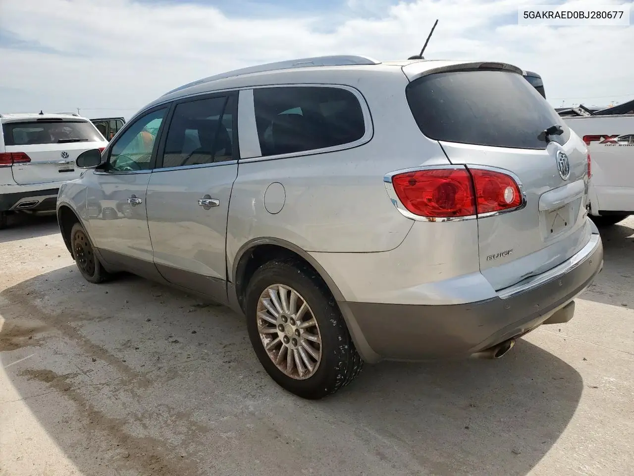 2011 Buick Enclave Cx VIN: 5GAKRAED0BJ280677 Lot: 56942825