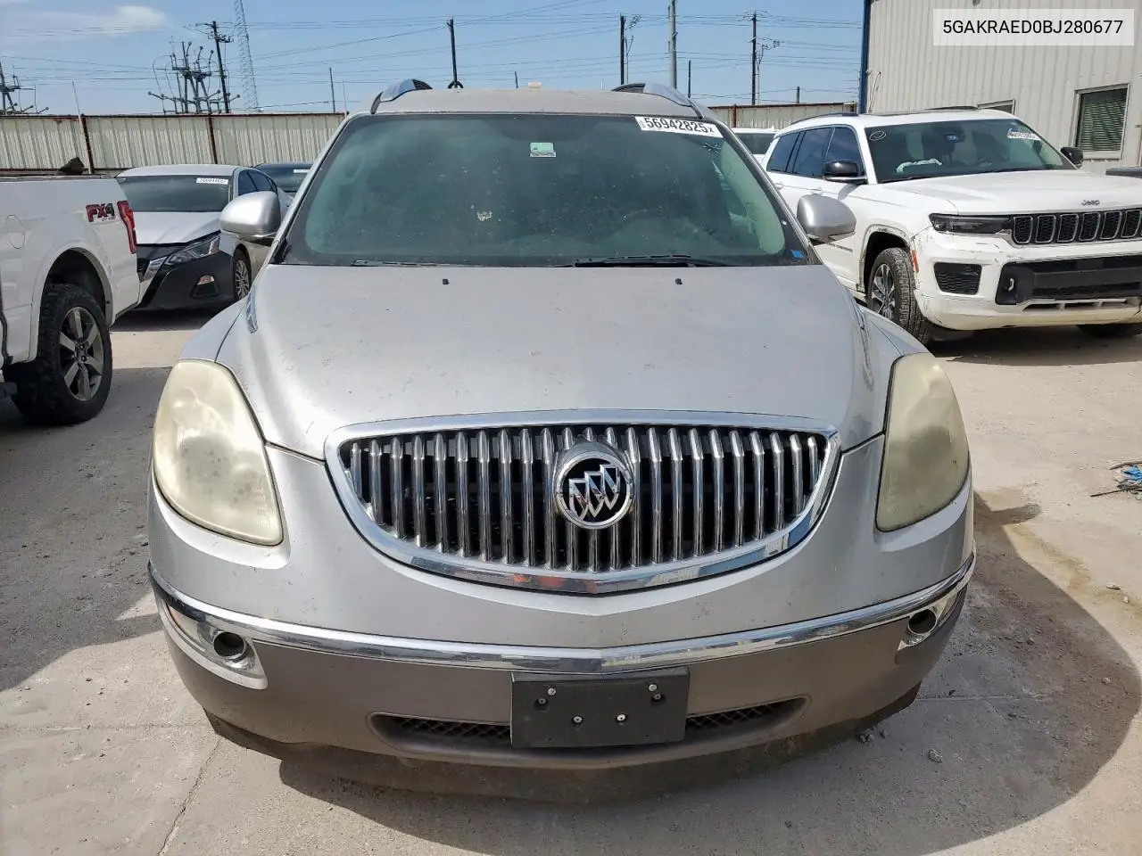 2011 Buick Enclave Cx VIN: 5GAKRAED0BJ280677 Lot: 56942825