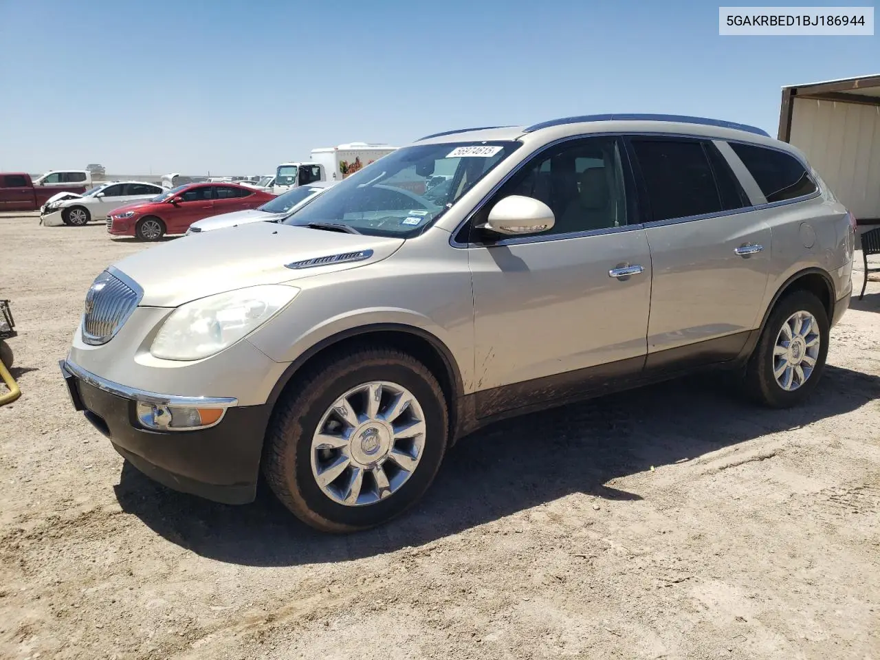 2011 Buick Enclave Cxl VIN: 5GAKRBED1BJ186944 Lot: 56974615