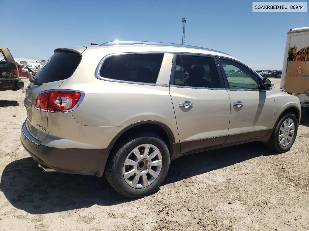 2011 Buick Enclave Cxl VIN: 5GAKRBED1BJ186944 Lot: 56974615