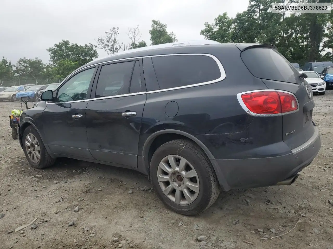 2011 Buick Enclave Cxl VIN: 5GAKVBED6BJ378629 Lot: 62458605