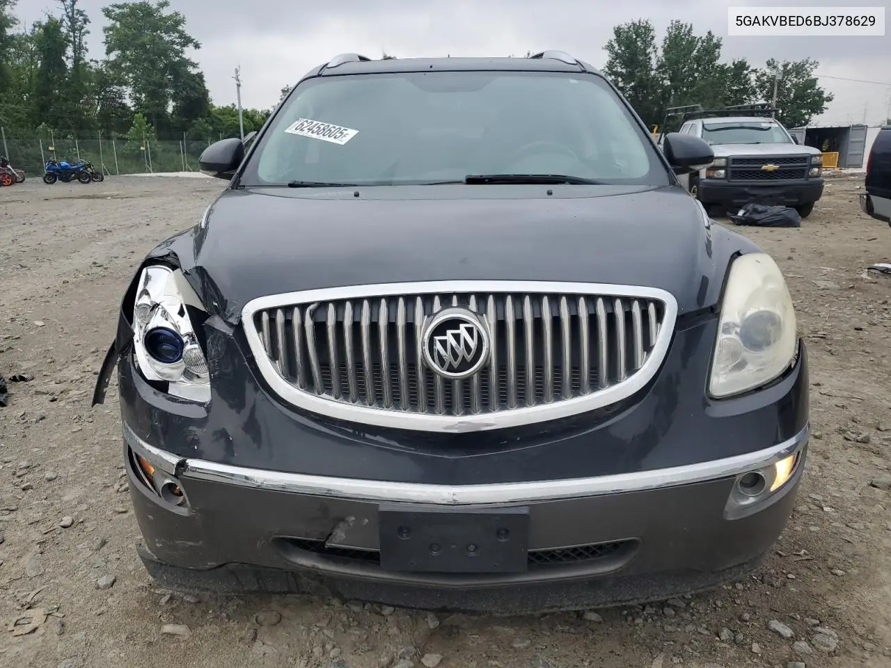 2011 Buick Enclave Cxl VIN: 5GAKVBED6BJ378629 Lot: 62458605